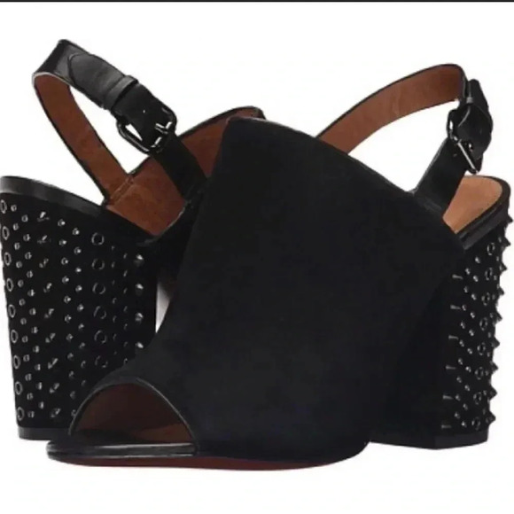 Coach Black Slingback Sandals - Picture 2 of 8